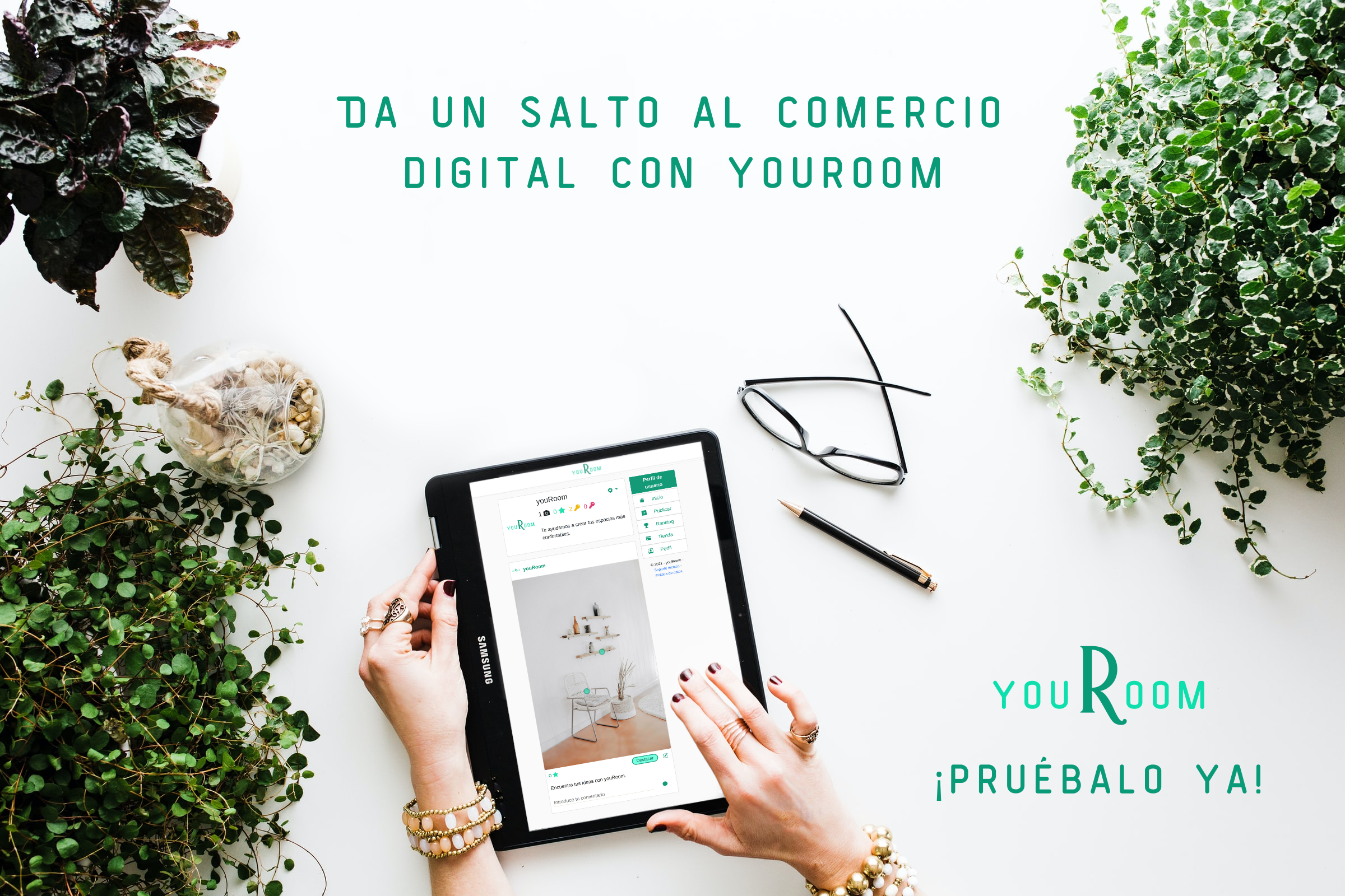 Banner publicitario para comercios